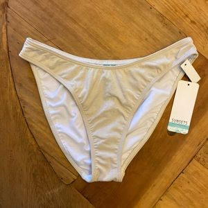 BRAND NWT Sunset gold bikini bottom large